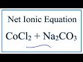 Net Ionic Equations and Spectator Ions