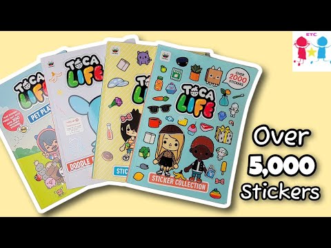 Toca Life: Who's Who?: Sticker Book : Boca, Toca: : Books