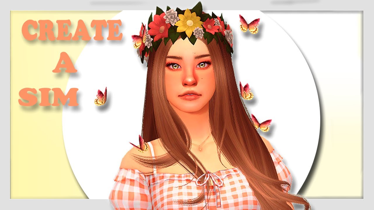 Soft Cottagecore Girl CC Links The Sims 4 Create A Sim CAS 