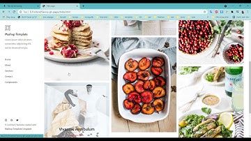 Chia sẻ miễn phí template website giới thiệu địa điểm món ăn ngon trên khắp thế giới