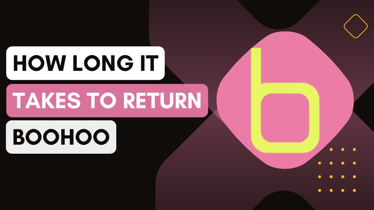 Boohoo How Long To Get Refund ! YouTube