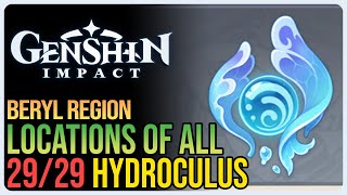 All Beryl Region Hydroculus Genshin Impact