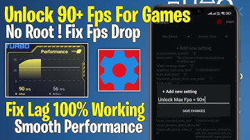 Unlock 90 FPS For Android Games With SetEdit Gaming Codes +90fps | No Root