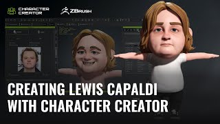 Creating Lewis Capaldi with Character Creator Headshot for TikTok | PART 1