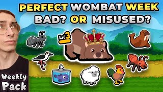 Wombat Can Be S Tier If Used Right! This Is How! (Super Auto Pets Strategy)
