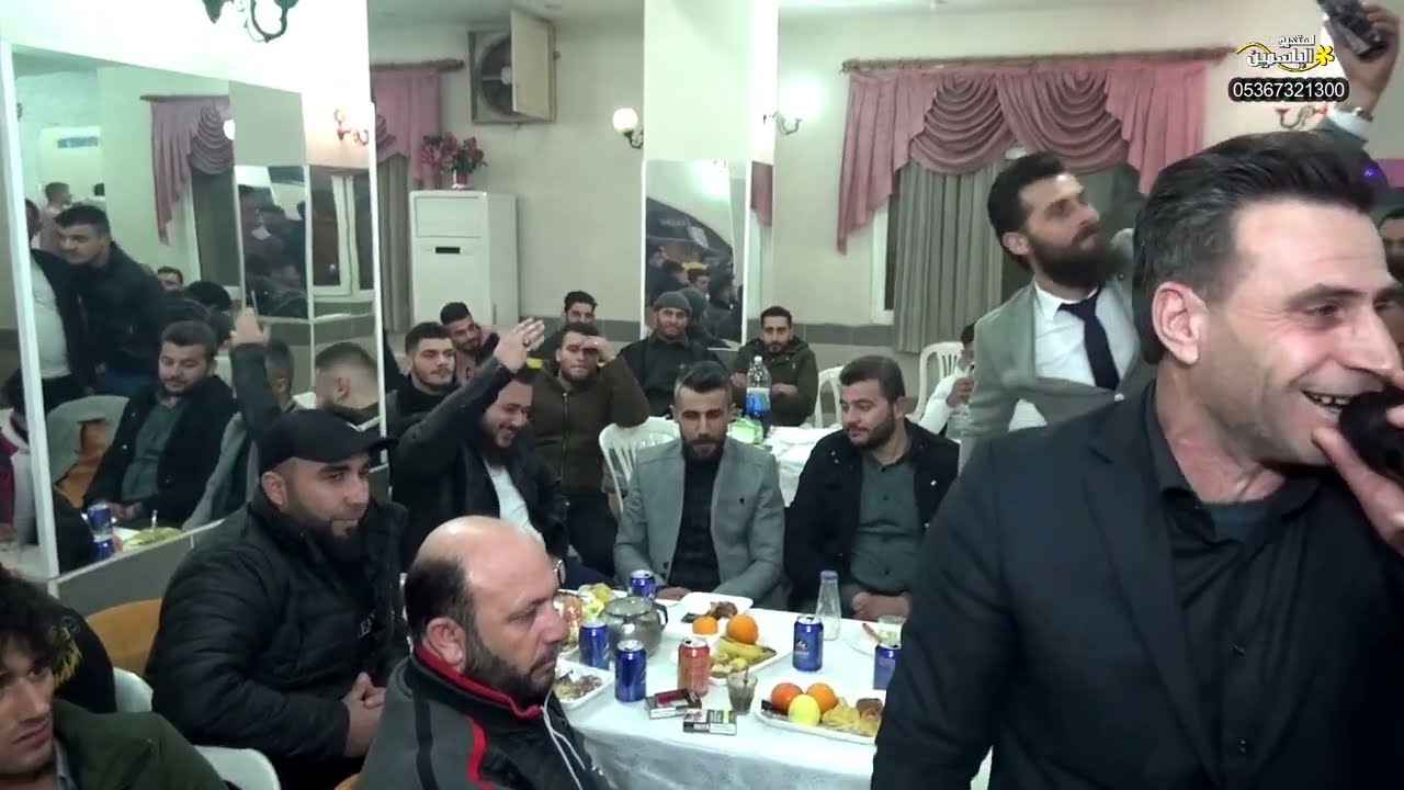 حفل زفاف العريس * ربيع الجبيلي * الجزء الرابع 4 الفنان موسى الجمال استديو الياسمين 05367321300