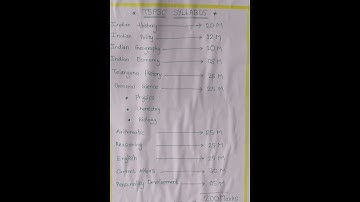 TS PC/SI SYLLABUS ##tslprb #tsgovt #policeconstable #police #aspirants #policejobs #trending