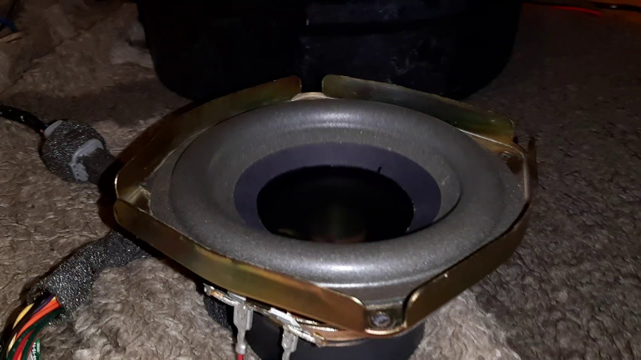 Bose Richbass woofer - YouTube