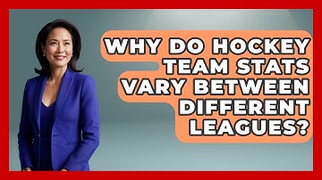 Why Do Hockey Team Stats Vary Between Different Leagues? - Puck Stats Central