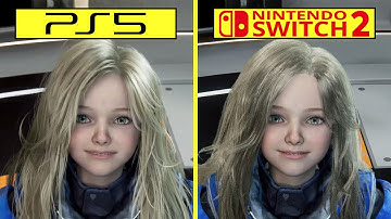 Pragmata Nintendo Switch 2 vs PS5 / PC Early Graphics Comparison