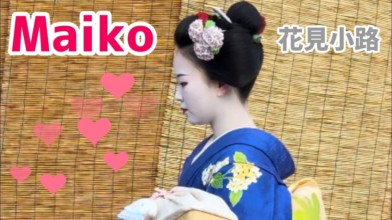 花見小路を歩く舞妓さん👘Maiko Kyoto