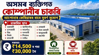 Urgent Job Vacancy in Guwahati 2026 | Apply Now for Packaging &amp; Supervisor | অসমৰ নতুন চাকৰিৰ খবৰ 
