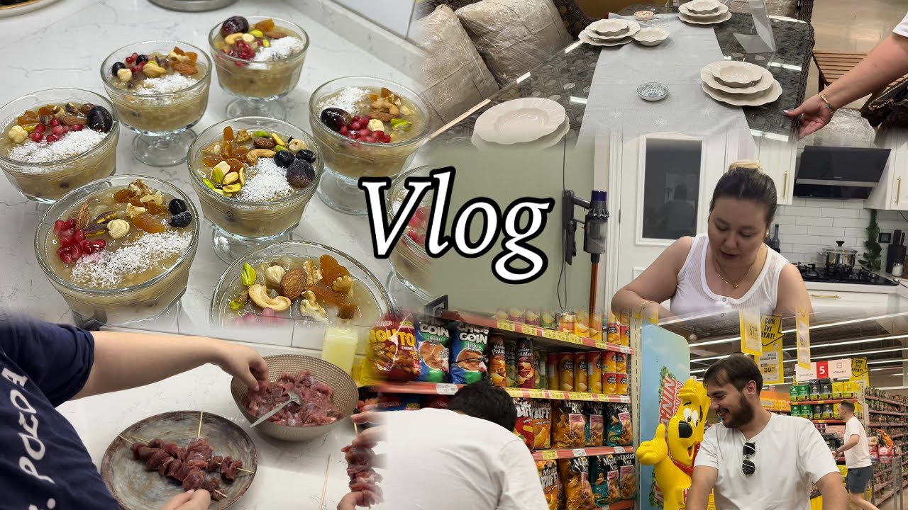 MİGROS MARKET ALIŞVERİŞİMİZ 🛒| SALONUMDAKİ DEĞİŞİKLİK | HERKESİN YAPABİLECEĞİ PRATİK AŞURE #aşure