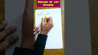 Easy way to find Square of any Number #shorts #mathtricks #maths