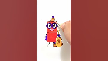 Sprunki Number Blocks 2 Phase 4 Paper puzzle Challenge #numberblocks #games #sprunki