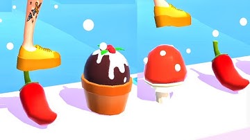 Tippy Toe! Very Satisfying and Relaxing ASMR Slicing Game