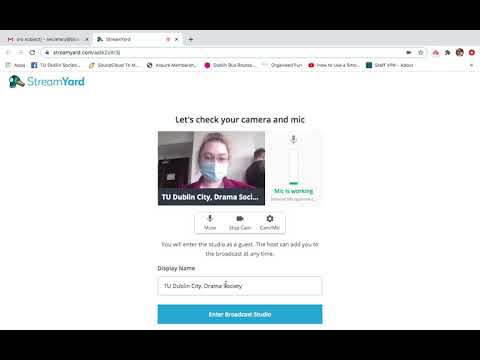 HOW TO SIGN INTO STREAMYARD - YouTube
