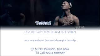 TAEYANG (태양) – Eyes, Nose, Lips (눈, 코, 입) (Color Coded Han|Rom|Eng Lyrics)