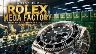 Inside The Rolex Mega Factory — How Rolex Submariner Is Made (Full Process Revealed)