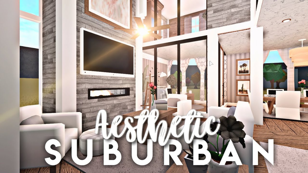 roblox welcome to bloxburg aesthetic small suburban home