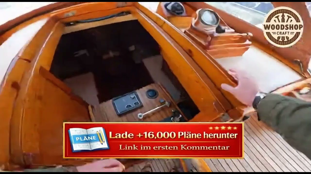 POV Wie ich einen Cutter mit Bootsbauplänen selber baue