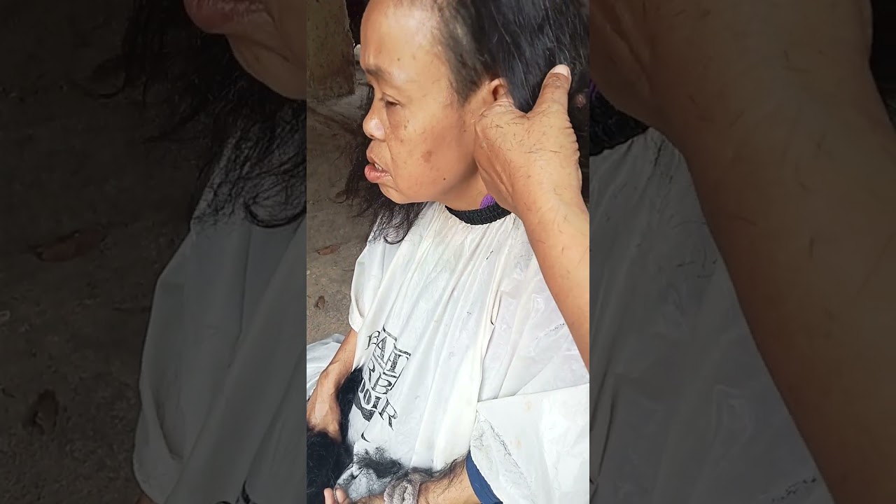 rambut nya susah di sisir