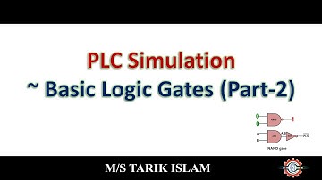 PLC Logic Development and Simulation for NAND & NOR Gate
