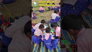 Smart Way of Teaching Kids 🧠✨ | Activity-Based Learning || जब पढ़ाई बन जाए खेल! 🧩📖 #fln #shorts