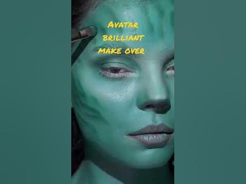 Avatar face paint #youtubeshorts #youtube #avatar #paint #art - YouTube