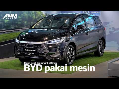 BYD M6 Cross Plug-in Hybrid bisa dicas & isi bensin