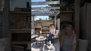 I built this bespoke outdoor kitchen... Here's what it cost 💰👀