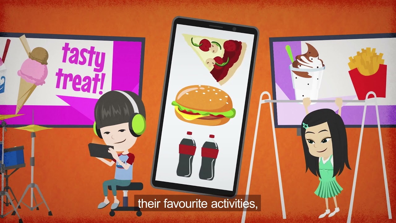 Outline Video Unhealthy Food Marketing to Children