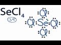 Valence Electrons in SeCl4