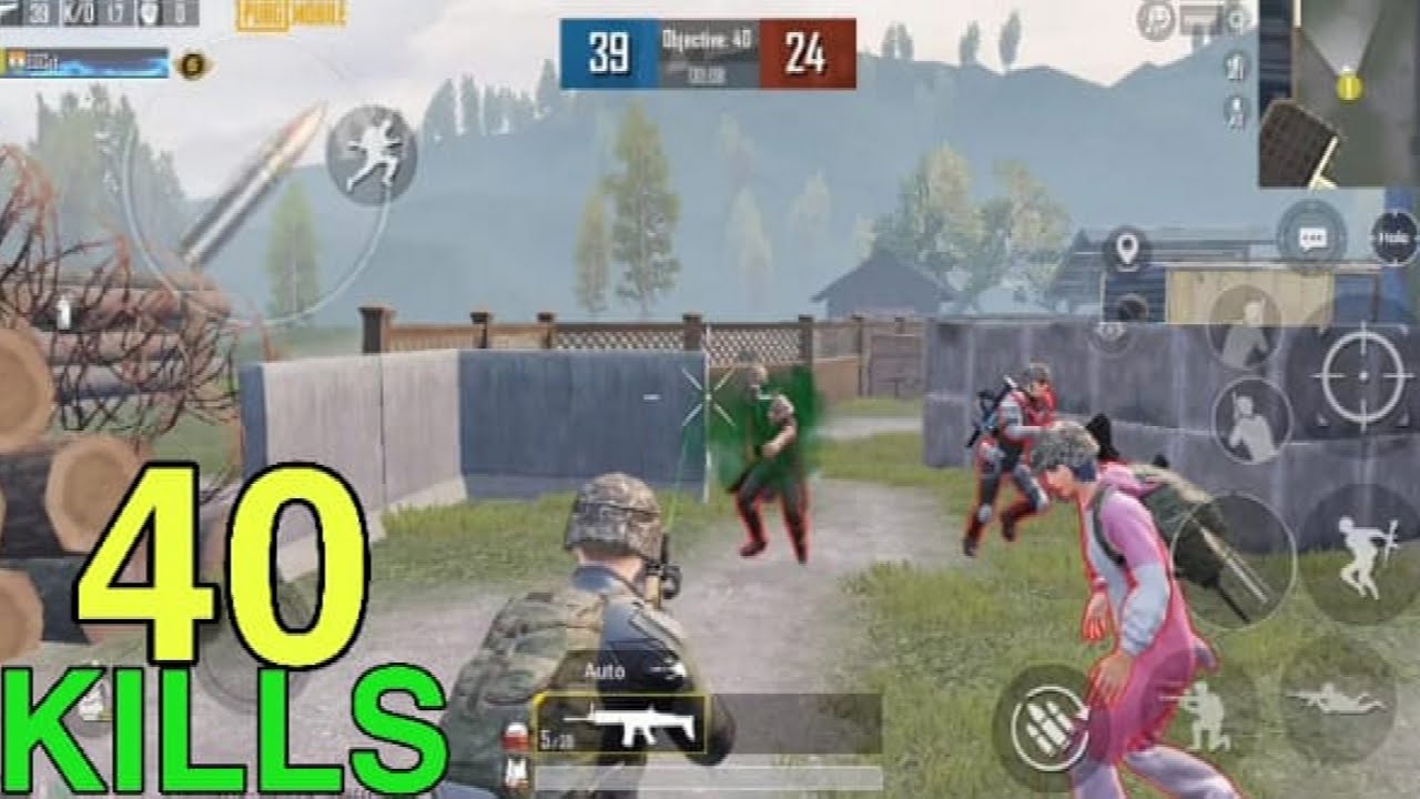 40 KILLS IN PUBG TDM!  Best Moments To Improve In Pubg Mobile | Pubg Mobile Lite Android GamePlay HD