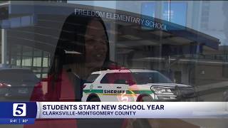 Freedom Elementary School opens for the first time in Clarksville