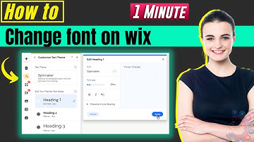 How to change font on wix 2025