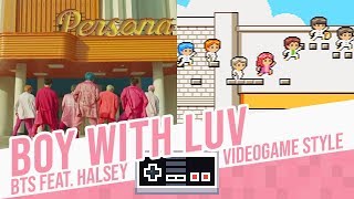 BOY WITH LUV, BTS feat. Halsey - Videogame Style chords