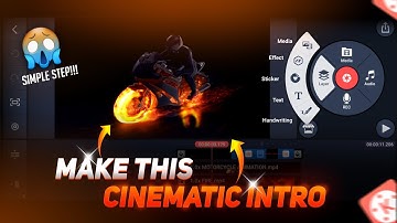 How to Make Cinematic Intro For Youtube In Kinemaster | Youtube  Intro Kaise Banaye | Intro Tutorial