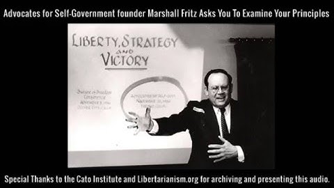 Where does Morality Come From? Marshall Fritz on the Origin of Principles