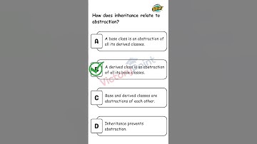 OOPs MCQ Practice Question #shorts #shortvideo #ytshorts