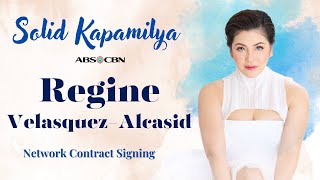 Solid Kapamilya | REGINE VELASQUEZ’s Network Contract Signing