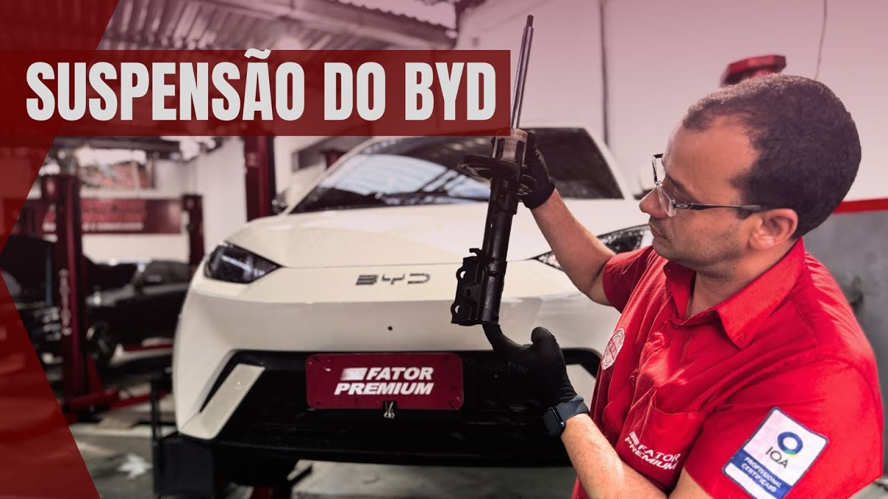 Suspensão do BYD Dolphin Mini: Vamos conhecer essa polêmica suspensão! #Curiosidades
