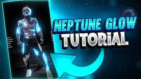 How To Make Neptune Glow🔥In Alight Motion free fire lobby glow edit