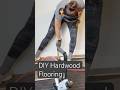 DIY Flooring Install #hardwoodfloor #DIYfloor #naildownfloor #floorinstall #flooringnailer #DIYhome