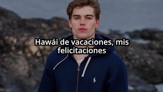 Hawái de vacaciones, mis felicitaciones Muy lindo en Instagram 🔥 // Maluma - Hawái (Letra)