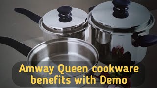 Bengali Vlog! Amway queen cookware benefit with demo/এমওয়ে কুইন বাসনের সুবিধা ও রান্না।