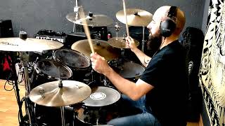 Stoner Metal Backing Track - drum playthrough