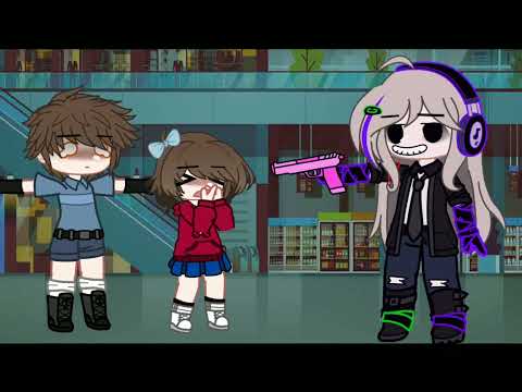 AHHH DON'T POINT THAT GUN AT MY FACE‼   (Ft.Cassie,Gregory, Me)