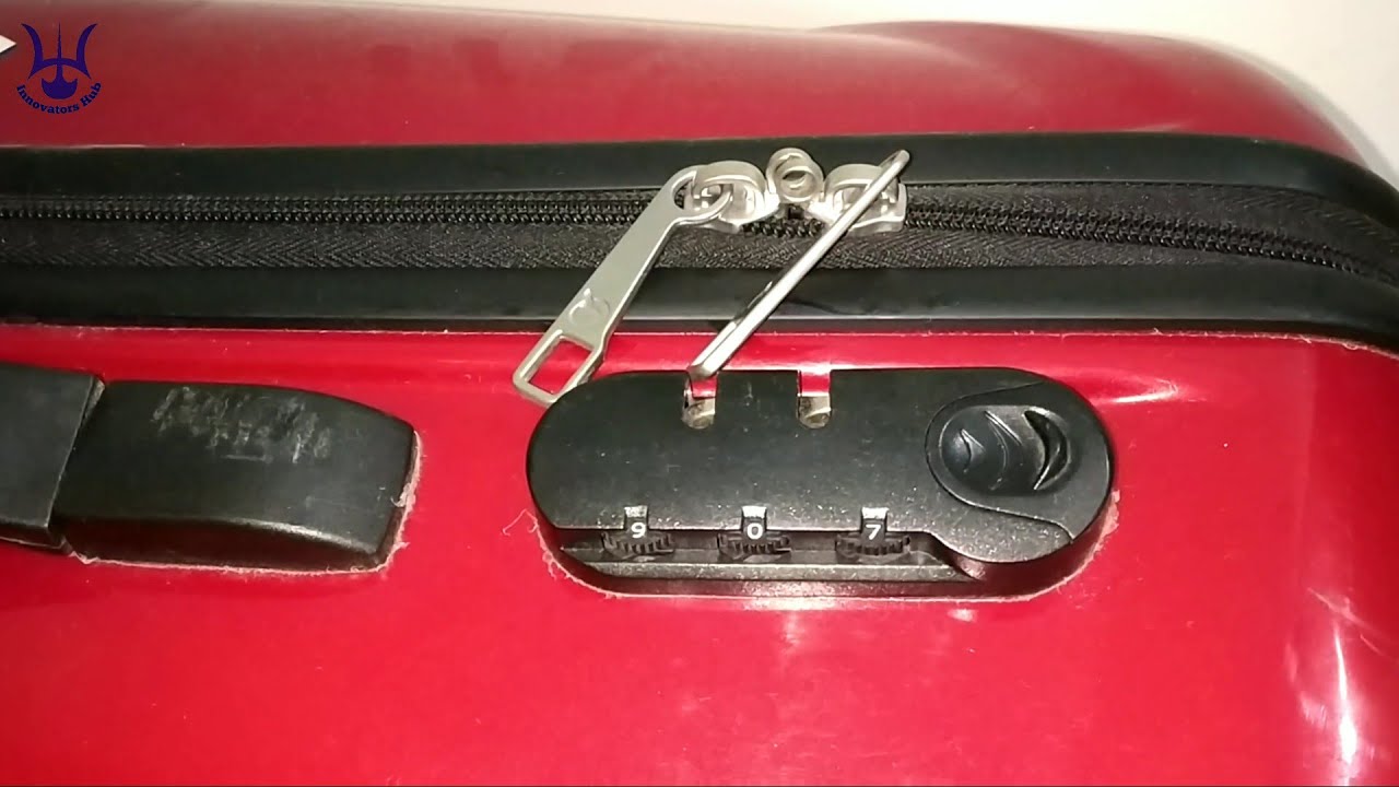 safari luggage bag lock reset