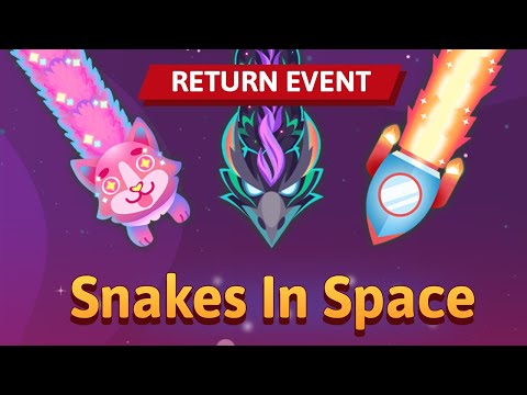 【Snake.io】Return Event: Snakes In Space - YouTube